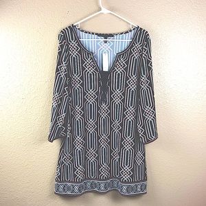 White house black market tunic size large